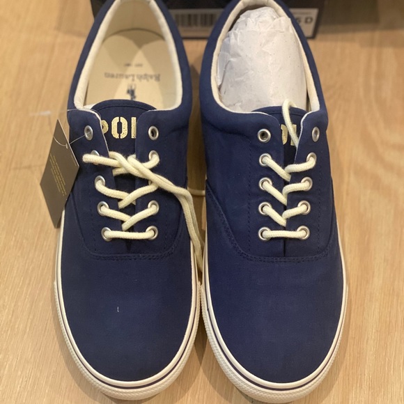 Ralph Lauren Harpoon Canvas Sneaker 